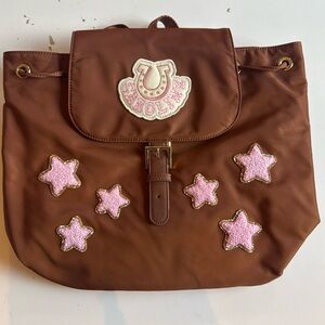 Stoney clover lane brown backpack